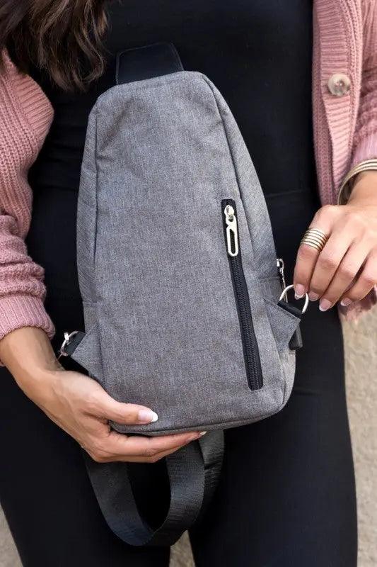 Cross Zip Sling Bag - Pure Modest Apparel - Sling Bags