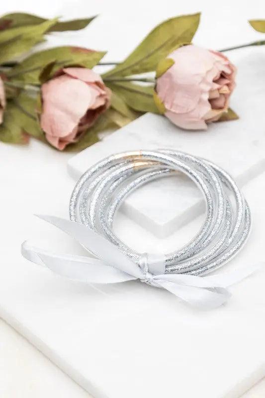 Glitter Jelly Bangle Bracelets - High Quality Jewelry