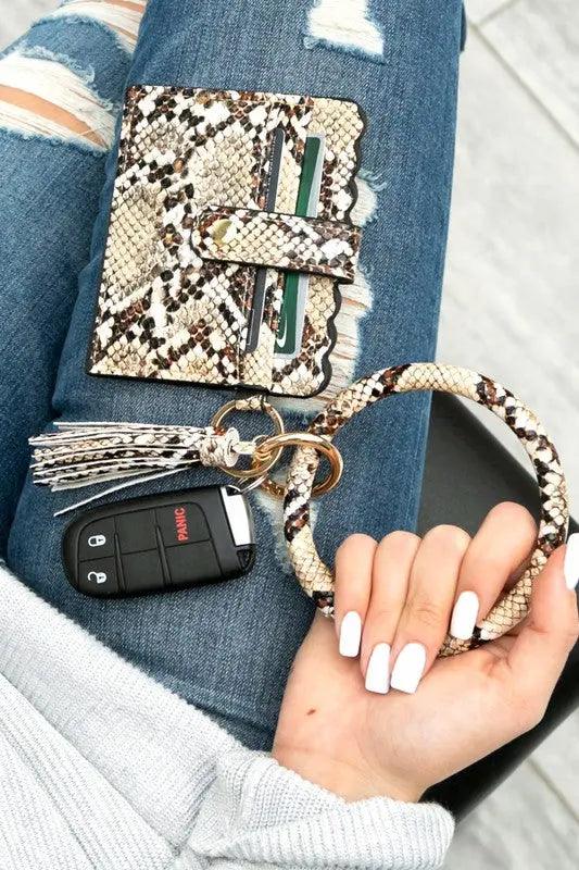 Key Ring ID Wallet Bracelet - Pure Modest Apparel - Wallets