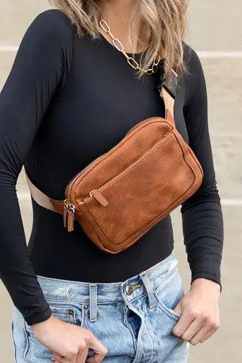 Presly Vegan Leather Everywhere Sling Belt Bag - High Quality Sling Bags