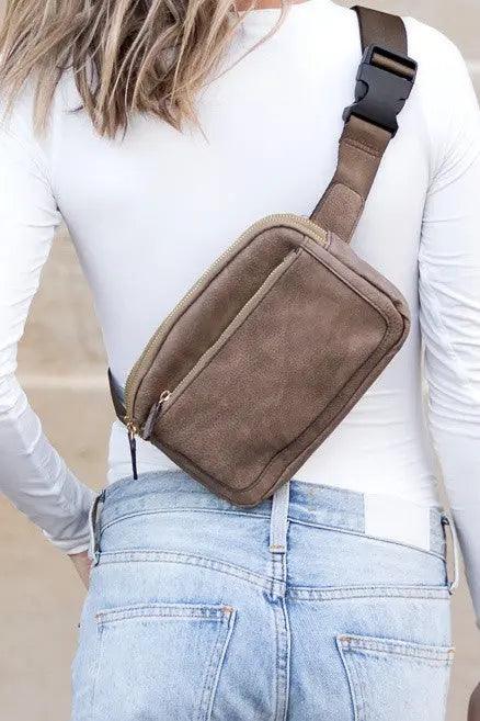 Presly Vegan Leather Everywhere Sling Belt Bag - High Quality Sling Bags