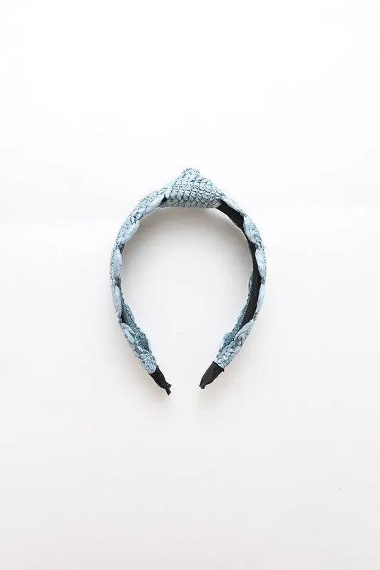 Raffia Crochet Trim Headband - High Quality Hair Accessories