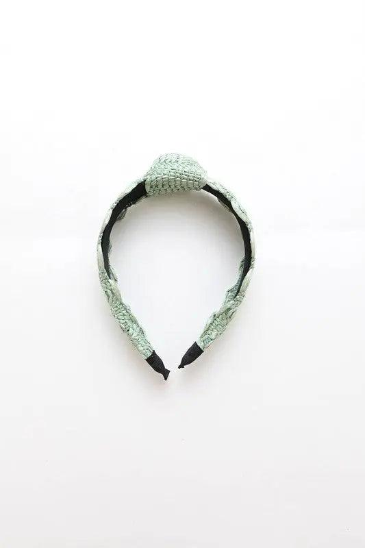 Raffia Crochet Trim Headband - High Quality Hair Accessories