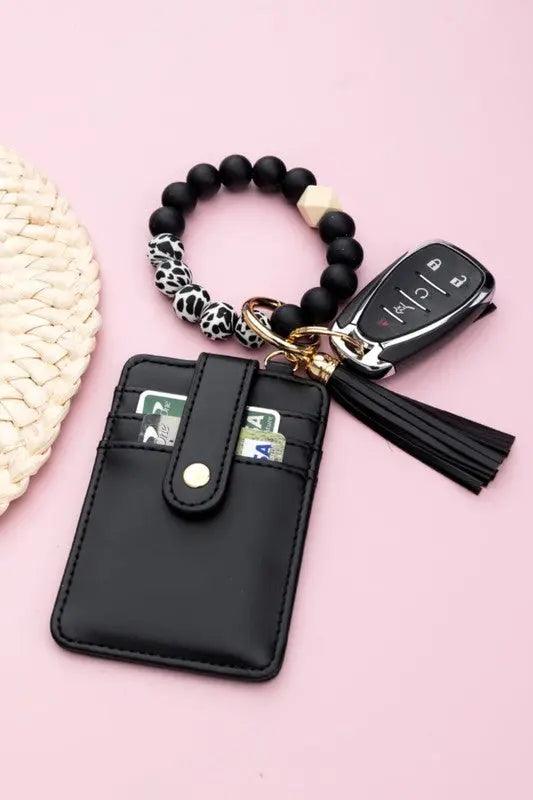 Silicone Key Ring Wallet Bracelet - Pure Modest Apparel - Wallets
