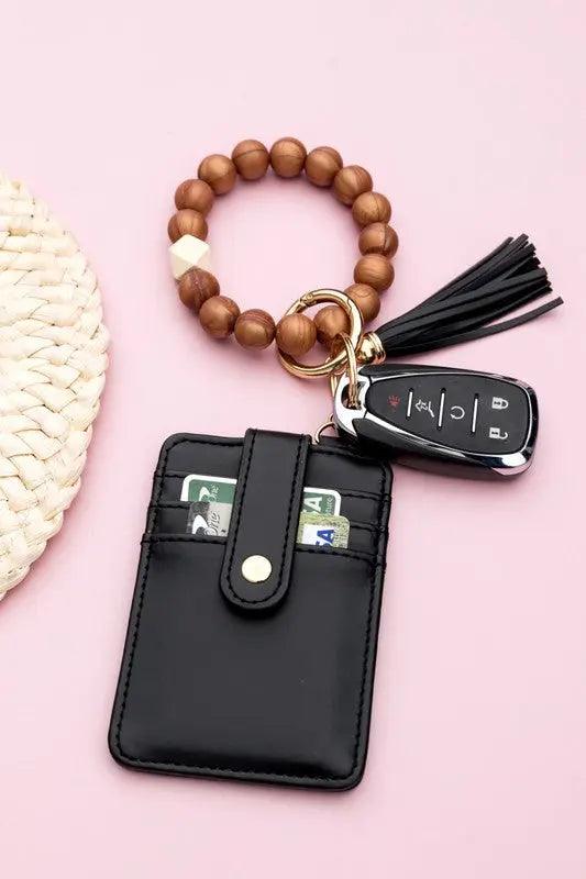Silicone Key Ring Wallet Bracelet - Pure Modest Apparel - Wallets