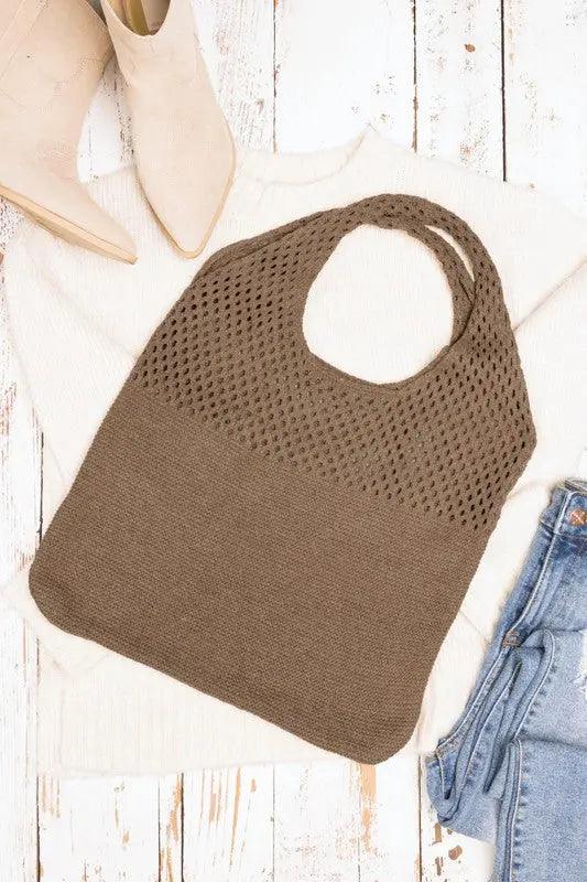 Soft Knit Hobo Bag - Pure Modest Apparel - Totes