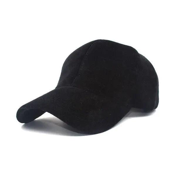 Velour Ball Cap - High Quality Hats